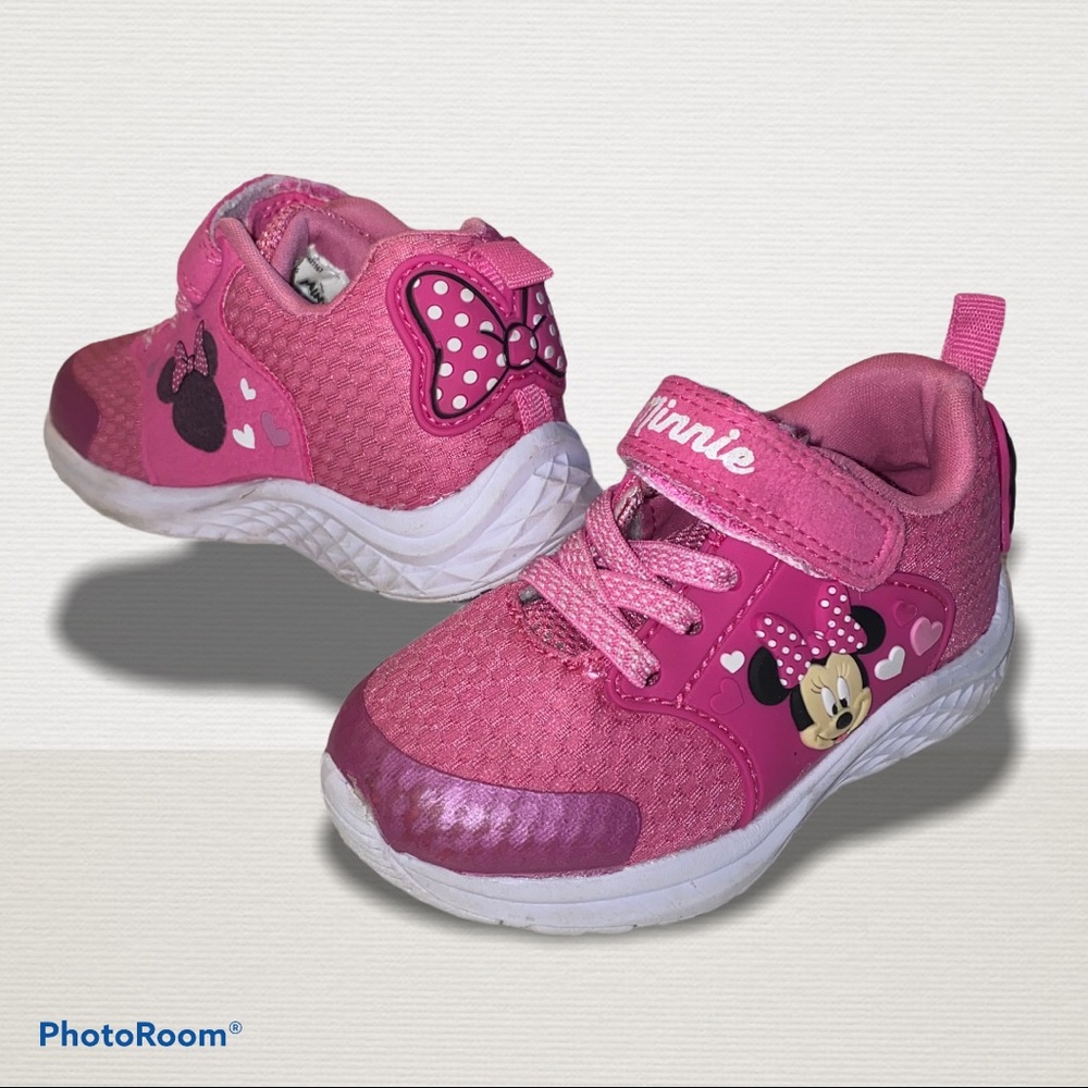 Minnie Velcro toddler sneakers